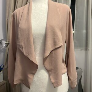 Henrigirl - Iris LA brand chiffon crop crepe blazer